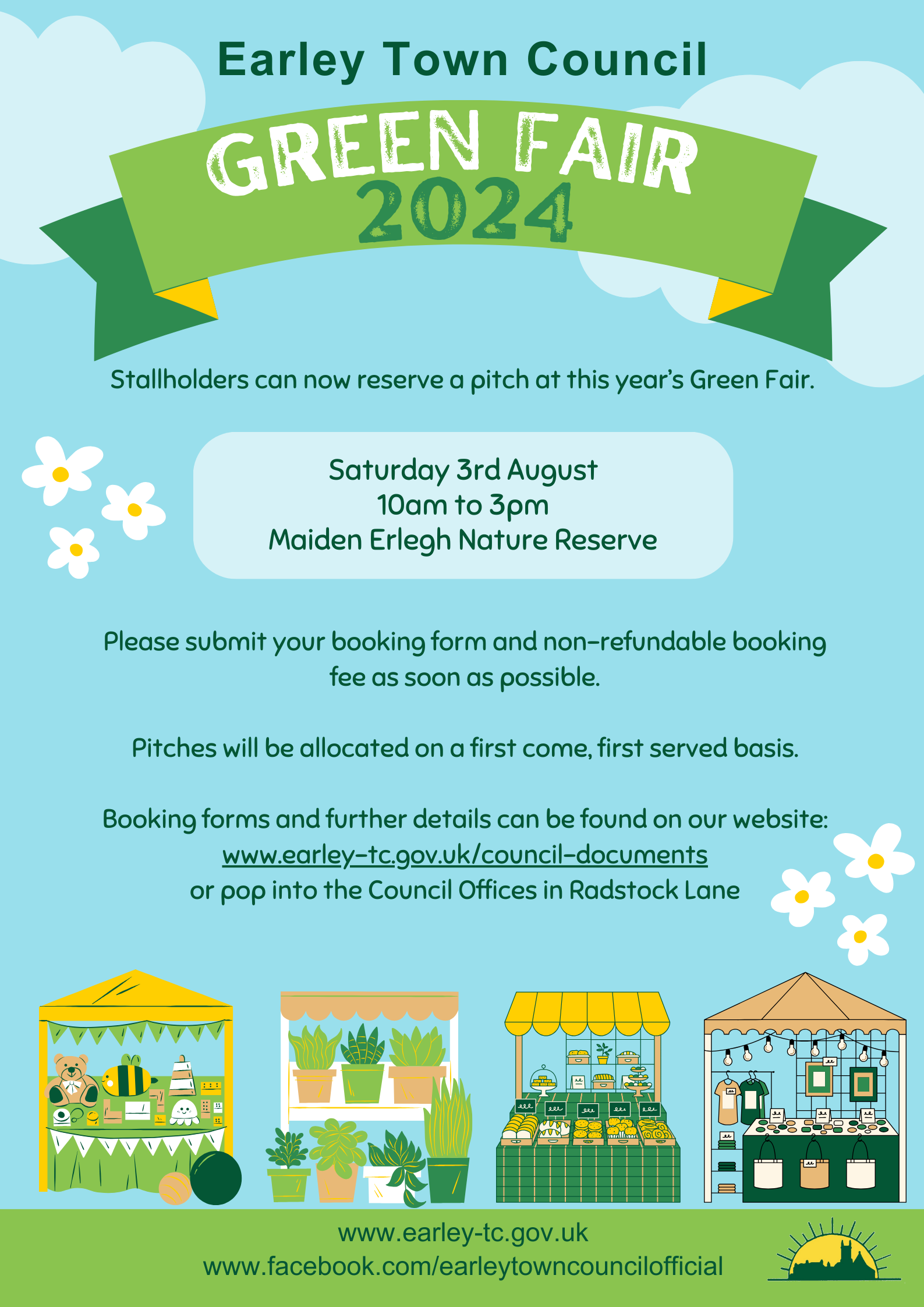 Green Fair 2024 – Stallholder Applications now open! – Earley Town Council